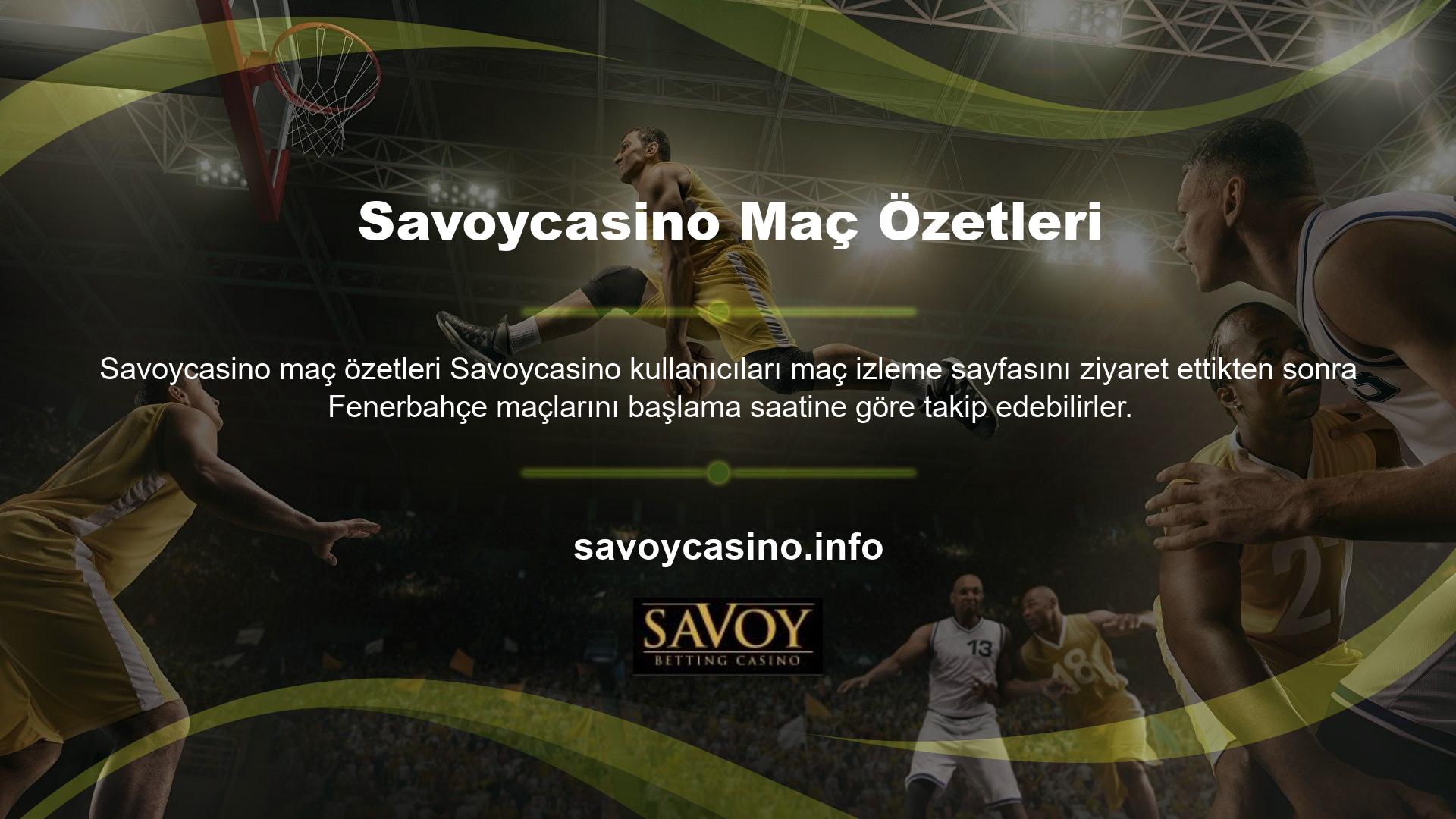 Fenerbahçe maçlarını canlı izleyemeyen kullanıcılar kısa maç özetlerini maç özetleri bölümündeki video içeriğinden izleyebilirler